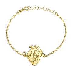 Armband met anatomisch hart