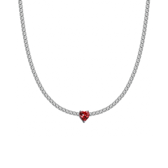 Tennischoker met rood hart